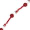 Crystal Lane DIY Holiday Christmas 7" Designer Glass & Clay Bead Strand